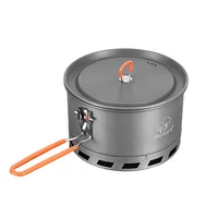 Pot d'échangeur de chaleur de Camping pour 2 à 3 personnes, Bulin S2500, batterie de cuisine Portable, 2L, économie d'énergie, chauffage rapide 4