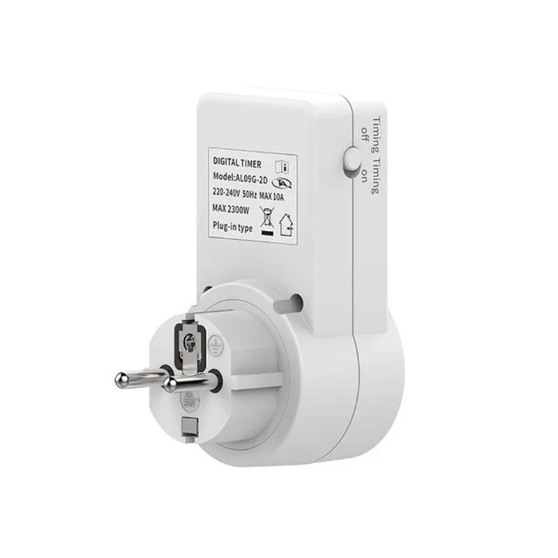 Smart Socket EU Plug Smart Home Outlet Socket Countdown Switch Two Digit Display Timer Time Control Telephone Battery Charging