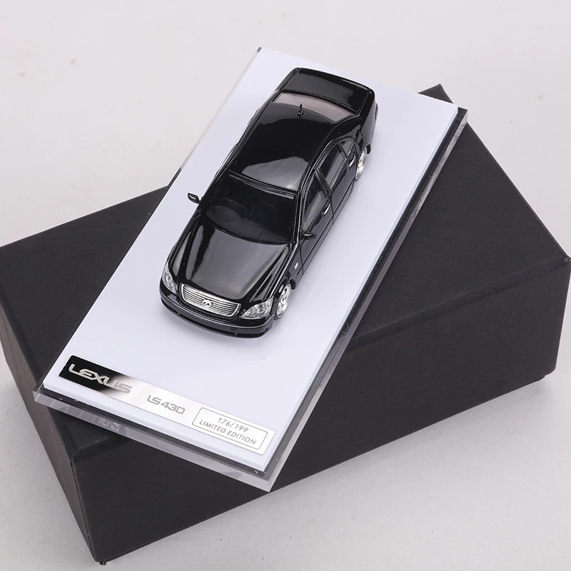 black: 1:64 LS430 Resin Model Car Limited Edition 