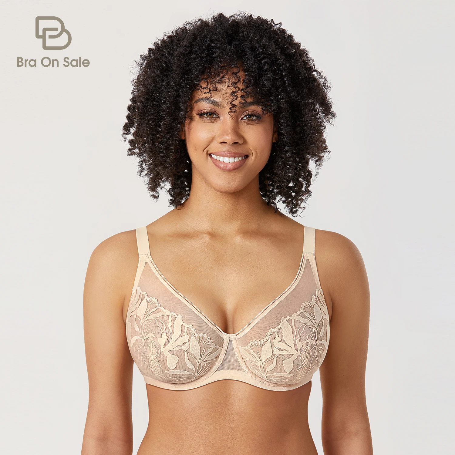  Womens Plus Size Bras Minimizer Underwire Full