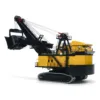 1/25 Mining Digger Metal RC Truck Electric Rope Shovel Painted Finished Remote Control Excavator Heavy Machine Model RC Toys 3