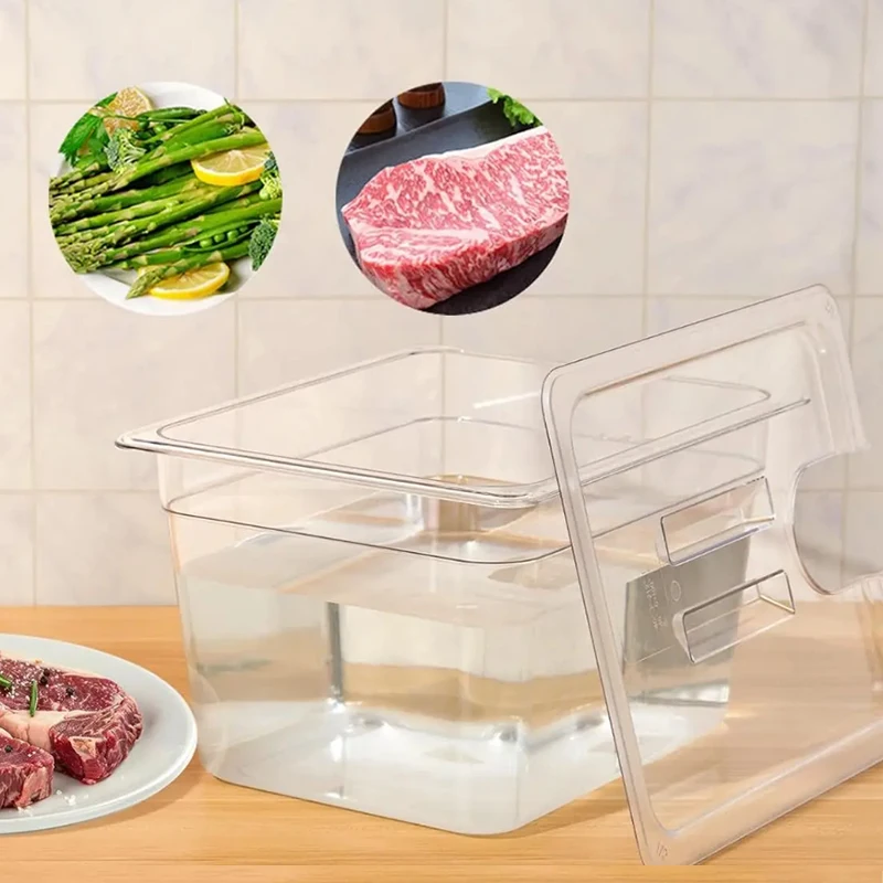 LIPAVI Contenitore Sous Vide Modello C15 – 18 Litri | Policarbonato Resistente E Trasparente. Si - Foto 12