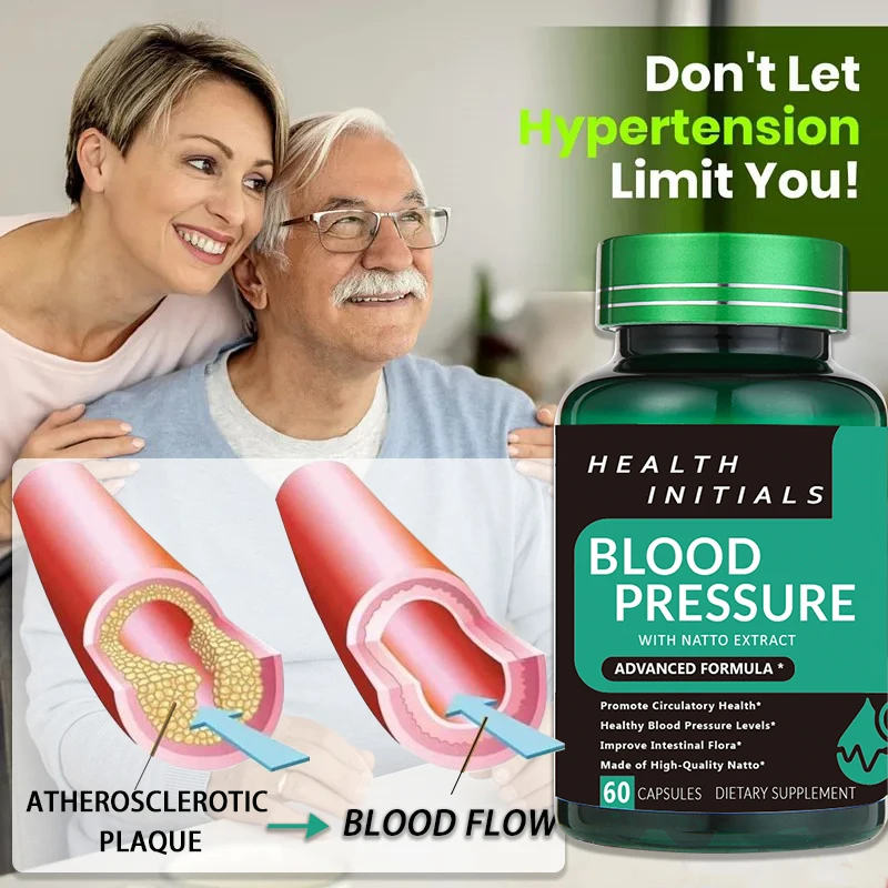 NattokinaseCapsulesBloodVesselCleanDissolveBloodClotsLowering