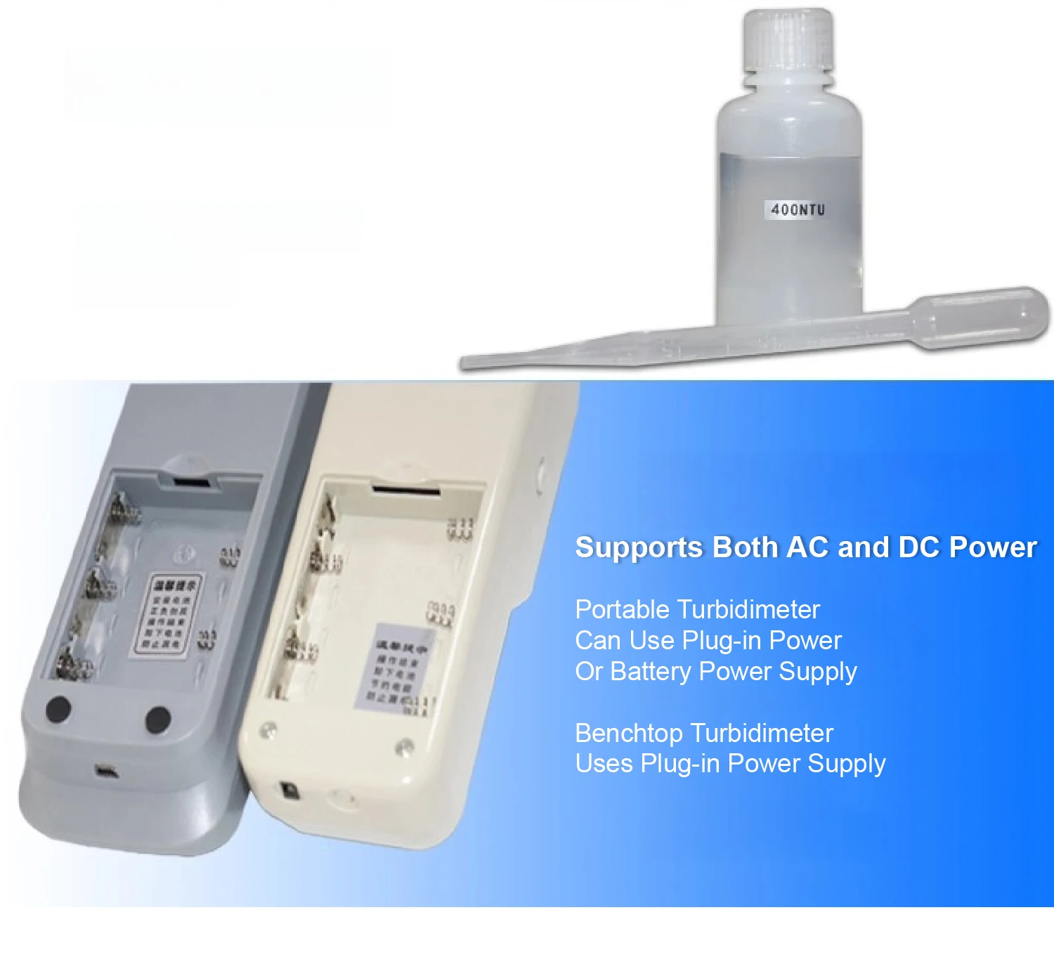 Portable Digital Turbidity Meter ZD-2A 0-1000 NTU 90° Scattered Light Handheld W