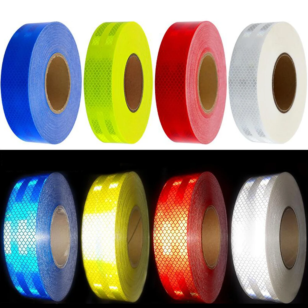 5cmx25m-roll-multiple-color-self-adhesive-reflective-warning-tapes-reflective-safety-conspicuity-stickers