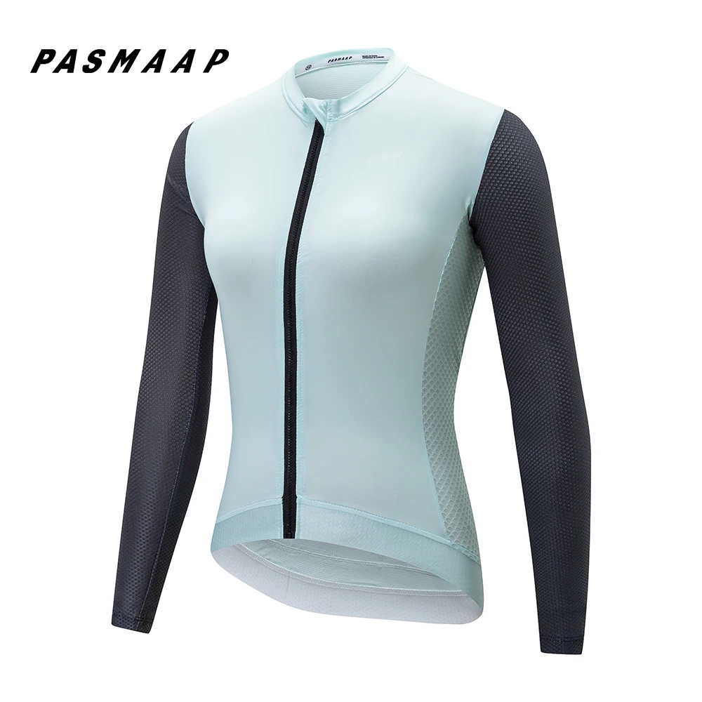 2024 PASMAAP Cycling Jersey Long Sleeve Pro Team Jersey MTB Road Bike Clothing Maillot Ciclismo Hombre Breathable Bicycle Shirts 6