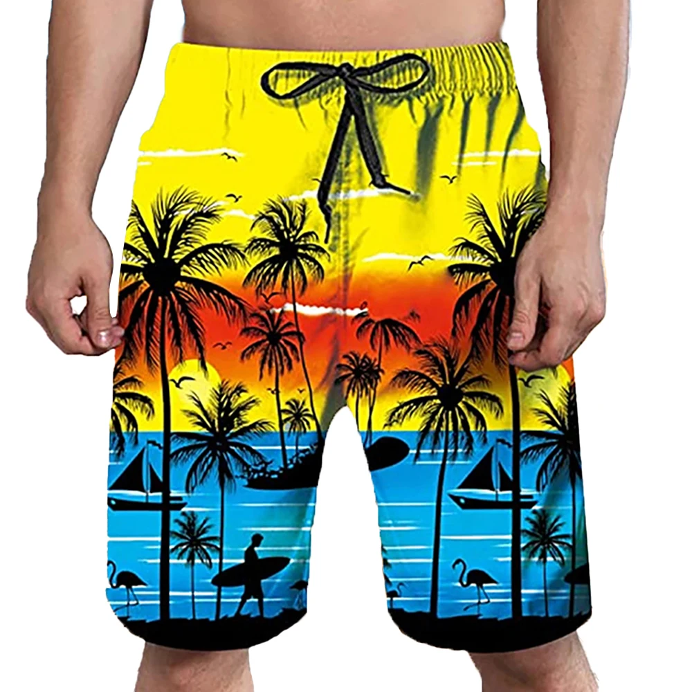Malla Traje De Baño Short Hombre Largo Con Bolsillos - 55097