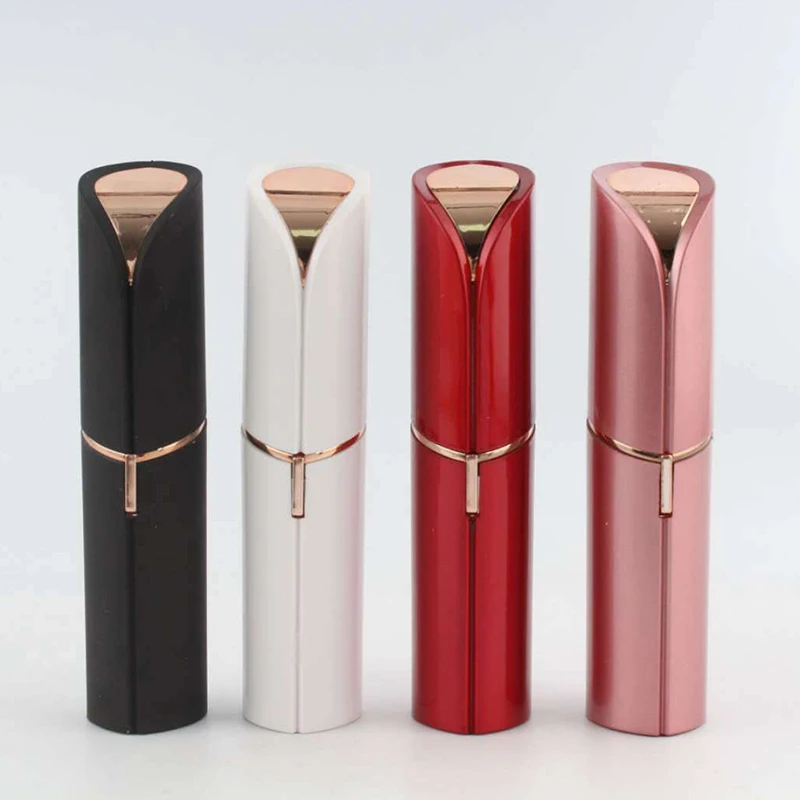 Lipstick Eyebrow Trimmer Electric Eyebrow Trimmer Lady Hair Removal Eyebrow Trimmer Home Mini Hair Trimmer 4