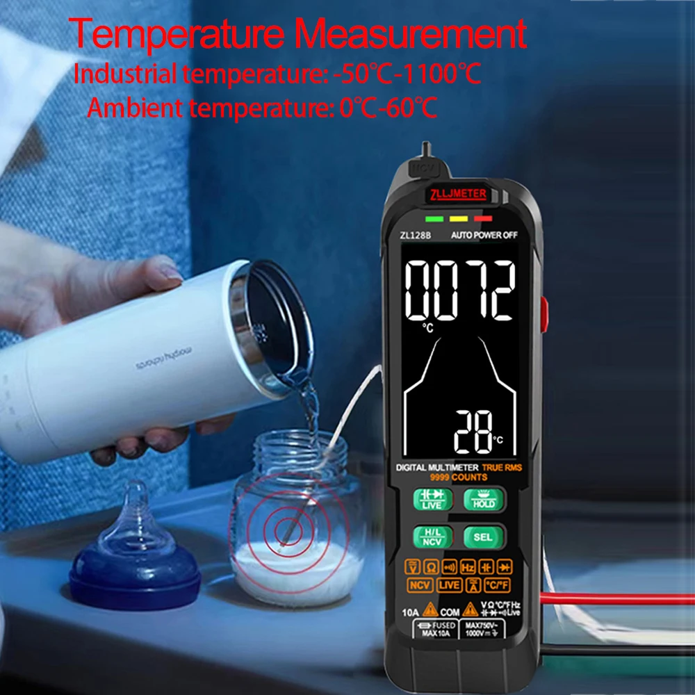 Digital Multimeter Multimeter Tester ZL128B USB Charge