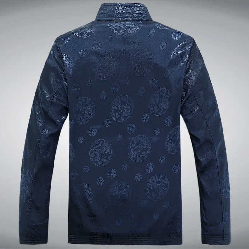 Traditional Chinese Kung Fu Suit Male Clothing Jacket For Men Cheongsam Tang Suit Oriental Wear Vintage Man Mens Chinese Tops