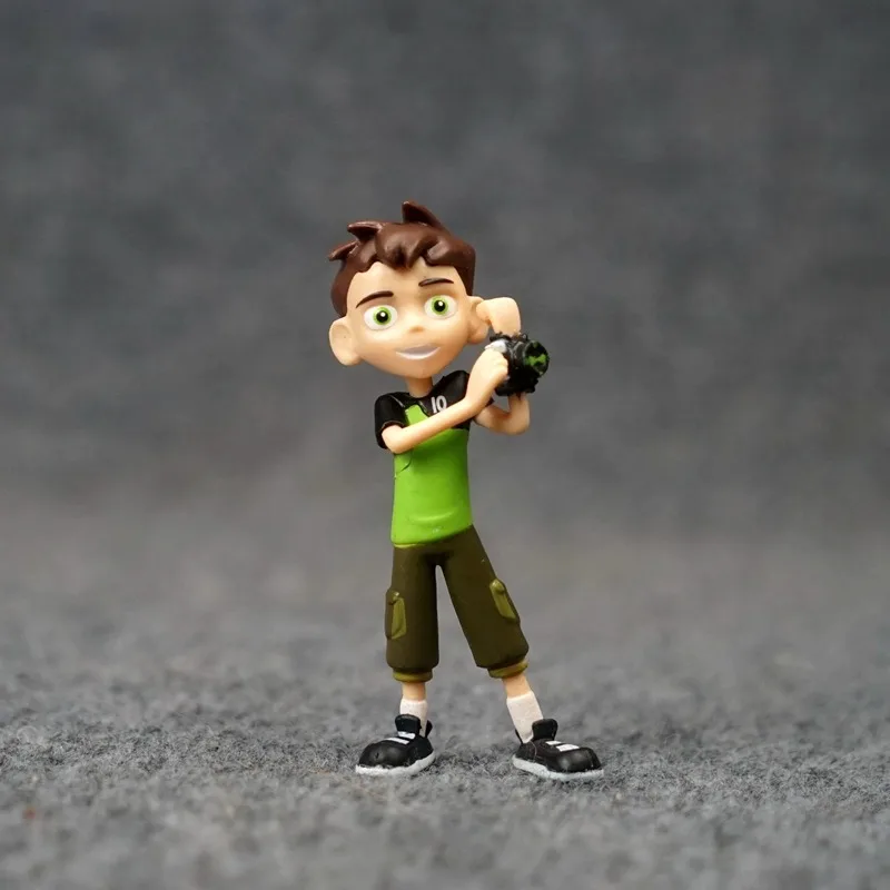 Bandai Ben 10 Anime Figure Doll Ben Tennyson 10 Monster Figure Toys Doll Gifts Toy Big Chill Lodestar Rath Model Toy Regali Per Bambini