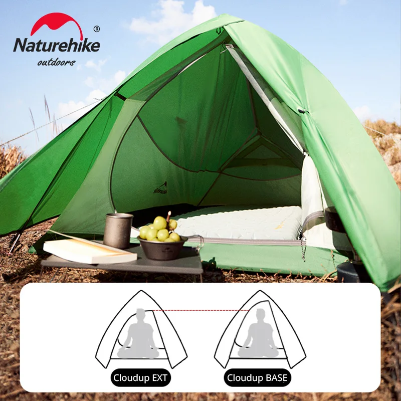 hide☆ Naturehike Naturehike Summiture 2 Person Ultralight Backpacking Tent, 3