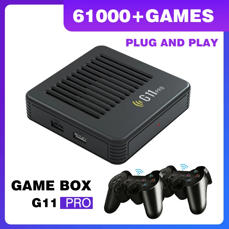 Retro Game Box Per Saturn/Sega/Dc Console Per Videogiochi Emulatore Console Wifi Mini Tv Box Con Controller Wireless Plug And Play