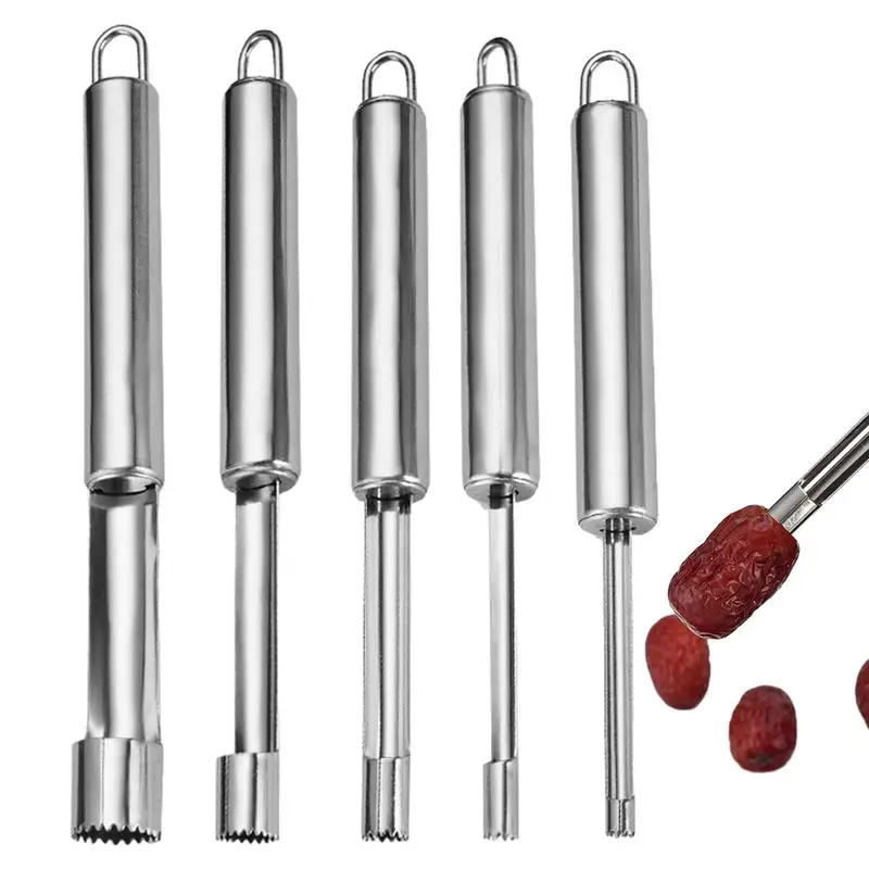 

Fruit Corer Stainless Steel Core Seed Remover Fruit Apples Pear Corer Kitchen Gadgets Fruit Cutter Kitchen Accessories Tools