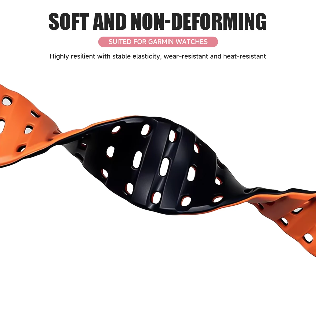 Magnetic Silicone Strap with Quickfit 22mm Band