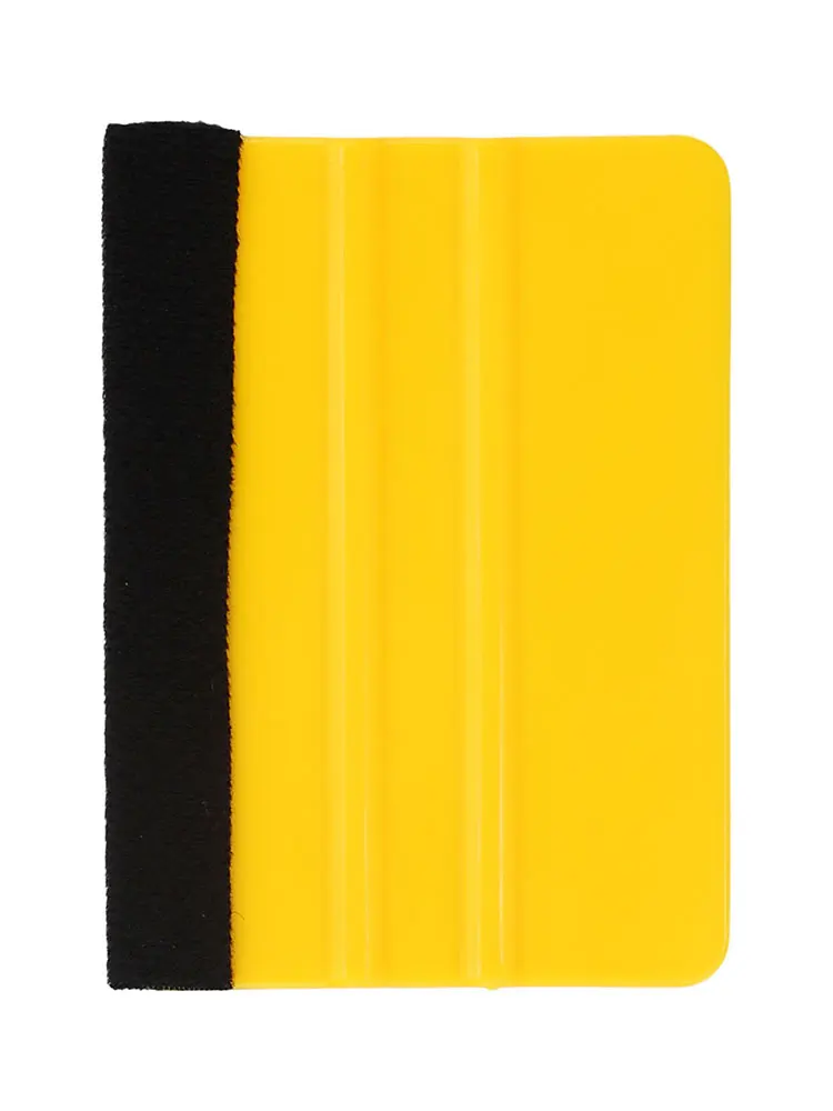 1Pcs Squeegee Felt Edge Scraper Car Decals Vinyl Wrapping Sticker Smoother Square Cloth Flannel Spatula Tool 10 * 7.3 CM