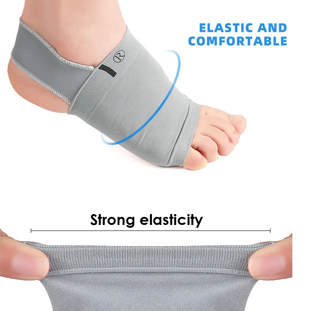 Flat Feet Relieve Pain Sleeve Socks Insoles Pads 1 Pair