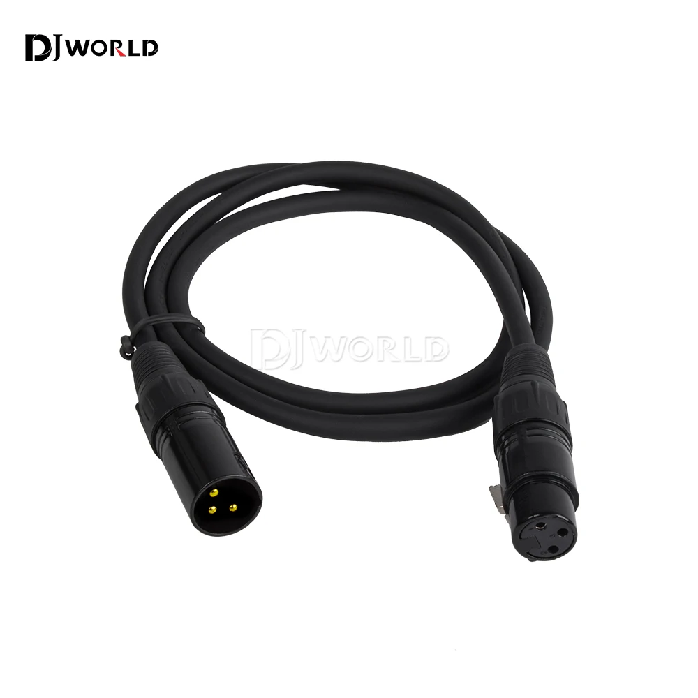 1m/2m/3m/5m/10m DMX Cable High Quality 3-Pin Signal Line Connection For Moving Head Light Par Light Stage Lighting Accessories dmx cable