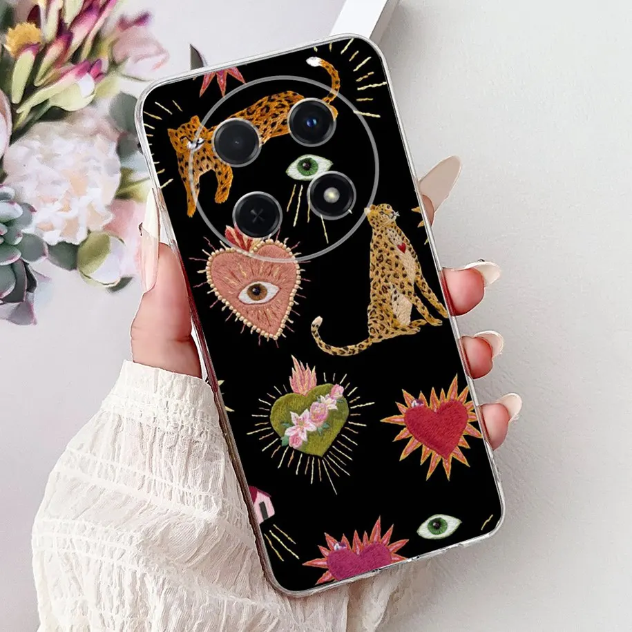 Cute Cartoon Cat Marble Soft Silicone Case - 2025 Edition