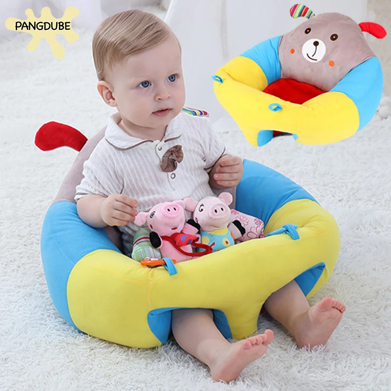 Portable Baby Sofa Chair Filling Cotton Chair Baby Support Seat Sitting Cushion Bean Bag Room Decor