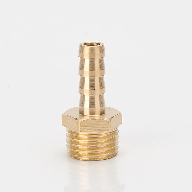 Медная труба Fitting6mm 8 мм 10 мм 12 мм 14 мм 16 мм 19 мм штуцер для шланга хвост 1/8 