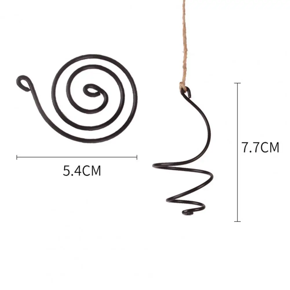Storage Basket 6 Pcs Air Plant Holder Metal Hanging for Home Office Balcony