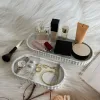 Bathroom Vanity Tray  Silicone Bathroom Trays for Counter, Decor Soap Dispenser Countertop Tray for Kitchen Sink Organization 1