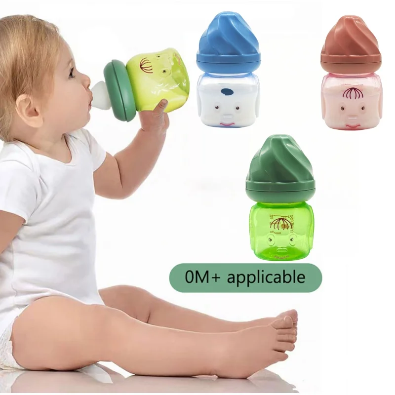 

Newborn Baby Bottle: Cute Ice Cream Design, Durable PPSU Material, Anti-Drop Feature, Ideal for Feeding Essentials