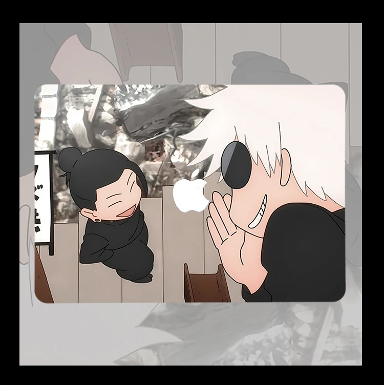 Geto Suguru Anime Jujutsu Kaisen Custodia A2681 Per Macbook Air M2 M1 Pro 13 14 16 Mac Hard Shell Retina A2681 A2337 A2338 Laptop