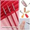 7/9/11mm Nail Art Liner Brushes Set 3Pcs Nail Art Brush Striping Brush for Thin Long Fine Lines Dotting Drawing Pen Wooden 3