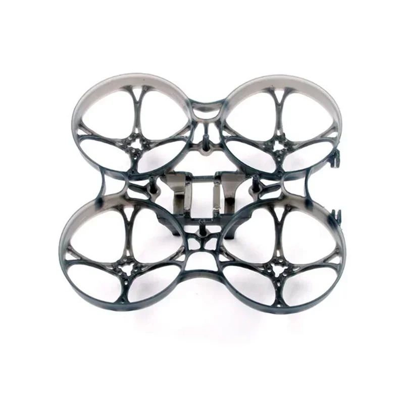 Profil du châssis pour drone FPV micro 75mm, montrant son épaisseur et les supports de carte de vol