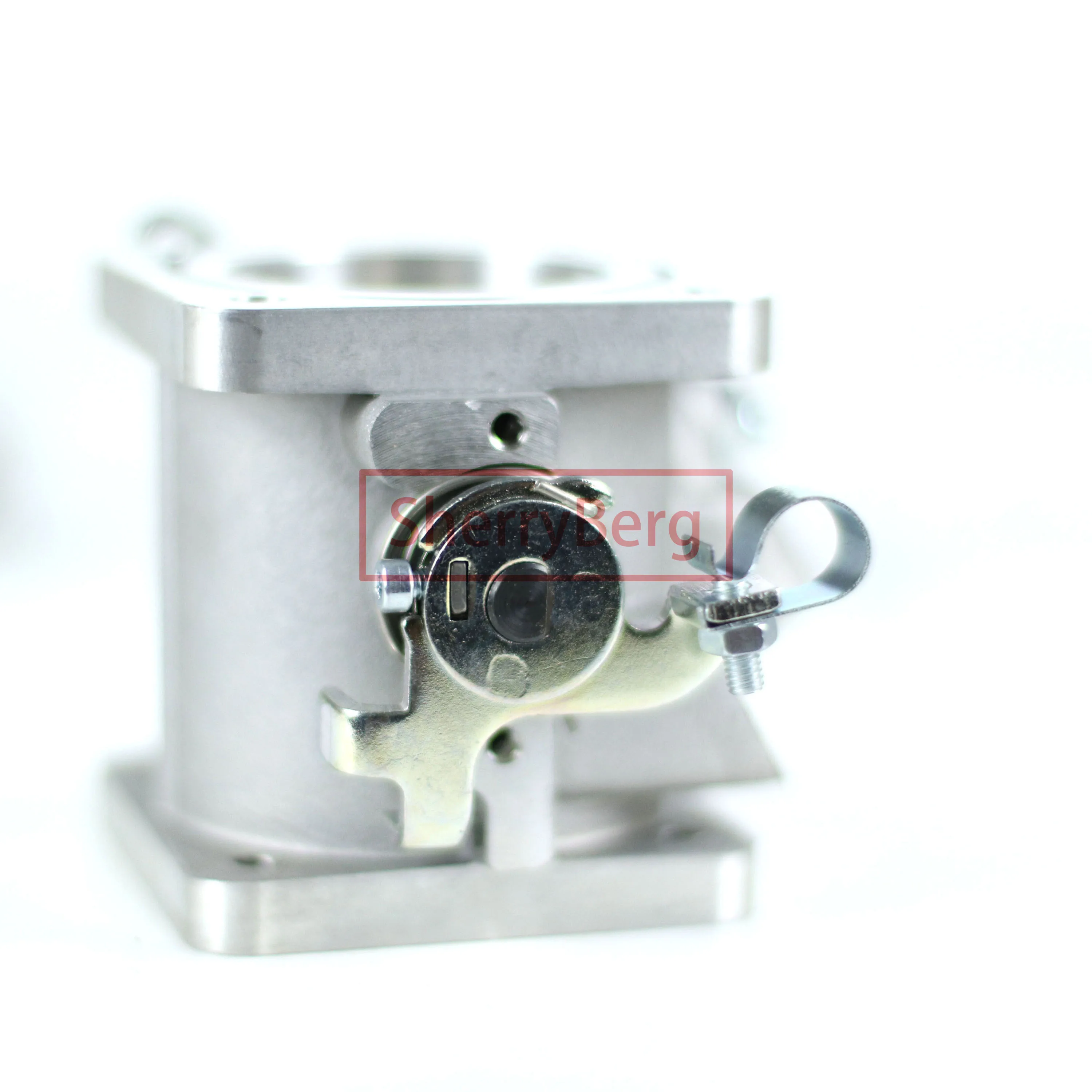 셰리버그 SF 싱글 42DCOE 42mm 알루미늄 연료 분사 스로틀 인젝션 (웨버 제니베이 EMPI DCOE 스타일 인렛 TH TB 카브Y용)