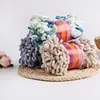 Chunky Yarn Plush Jumbo Yarn Acrylic Thick Yarn Bulky Yarn for Hat Crochet Bed Arm Knitting Throw Blanket 2