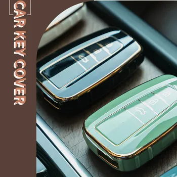 Copertura della cassa chiave dell'automobile di TPU per Toyota CHR Corolla Camry RAV4 Highlander Avalon Prius GT86 2 3 4 pulsanti protezione chiave automatica intelligente - Copertura della cassa chiave dell automobile di TPU per Toyota CHR Corolla Camry RAV4 Highlander