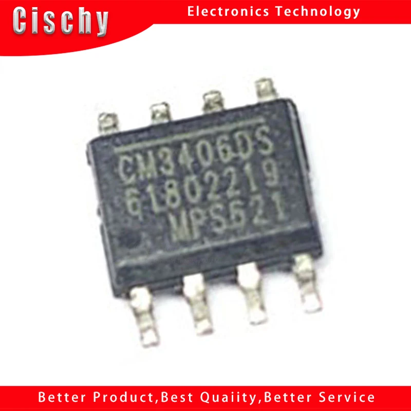 

1pcs/lot CM3406DS CM3406 SOP-8 Power regulator chip chip IC management In Stock