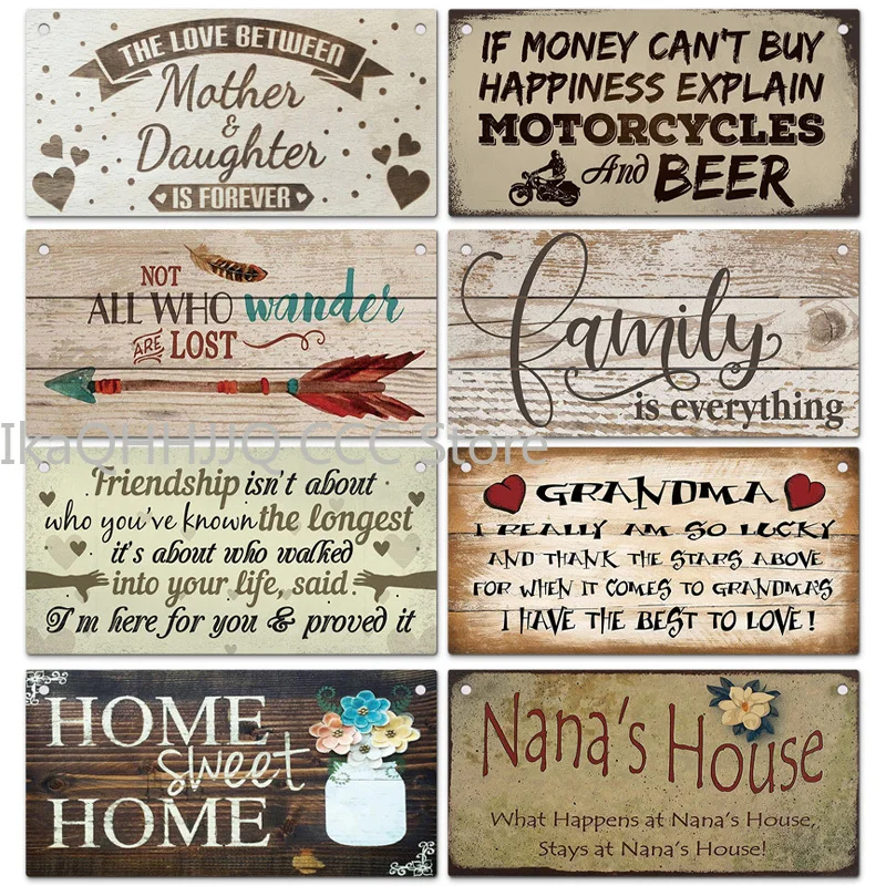 

BBQ Party Plate Wooden Sign Hanging Decor Slogan Wood Signs Pendant Door Plaque for Lovely Houses Wall Decor Home Decoration