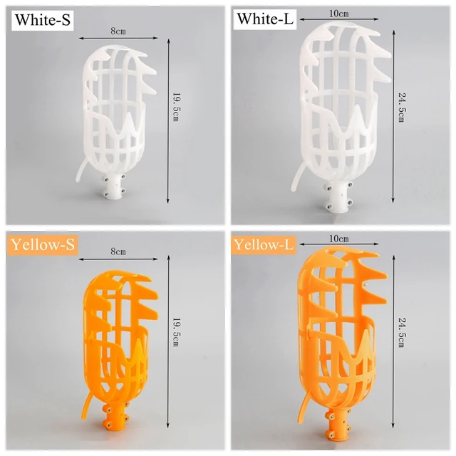 Műanyag Gyümölcsválasztó Szerszám Head Hear Teljesítmények Loquat Bayberry Friftikai Szórak Kerti Kosár Szedőkészletek - Image 3