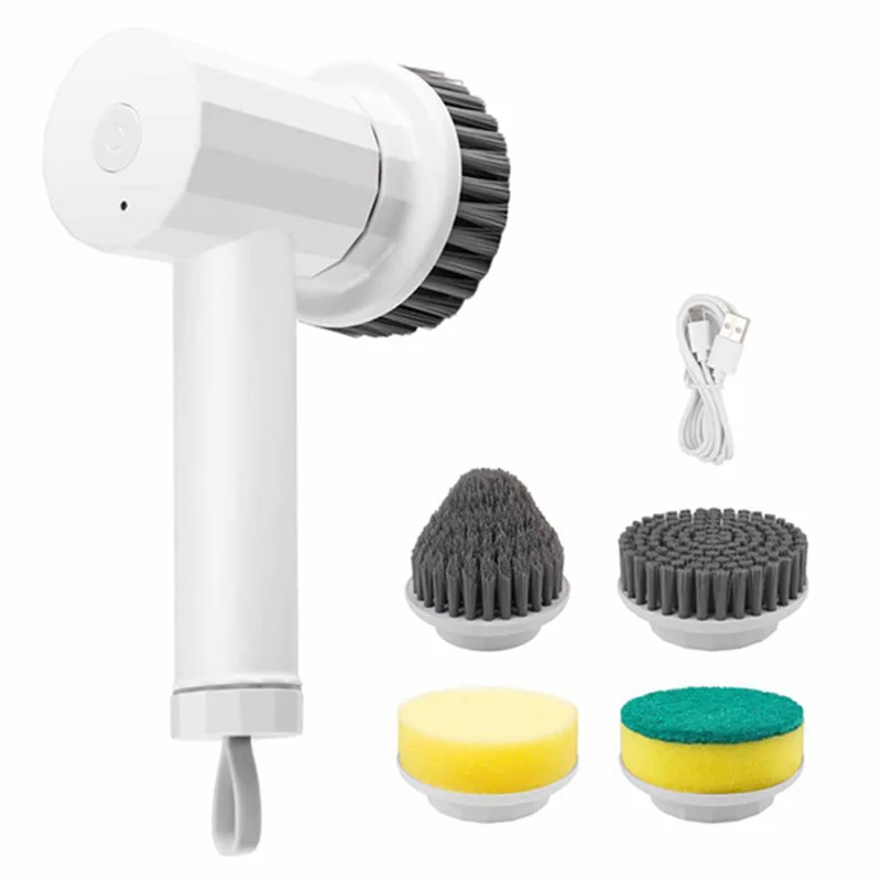 Xiaomi Household Cleaning Brushes Electric Kitchen Brush Cleaning Gadgets  for Home Multifunctional Cleaner Brush Electric Spin S - AliExpress