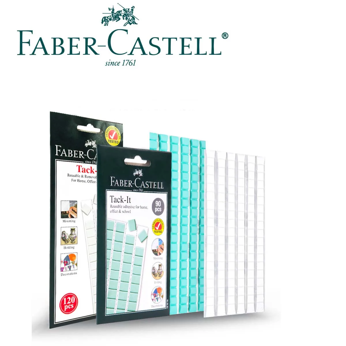 Faber Castell Doublesided Clay Nailless Clay Photo Wall Adhesive