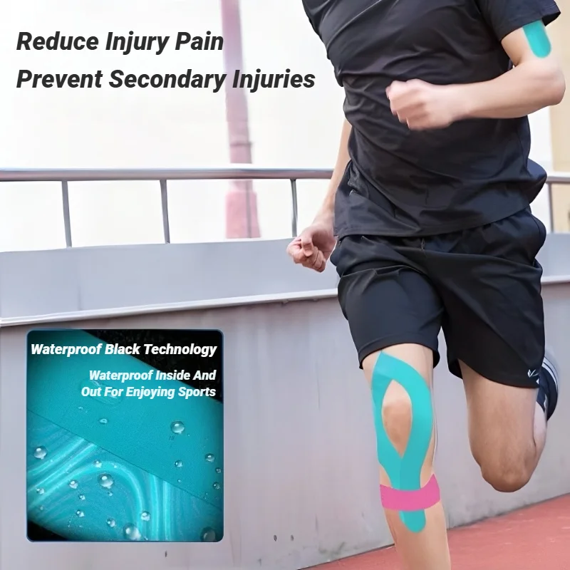 Sports Tape Athletic Elastoplast Injury Muscle Recovery Patch Lift Chest Anti Sagging Knee Elbow Stretch Fitness Brace