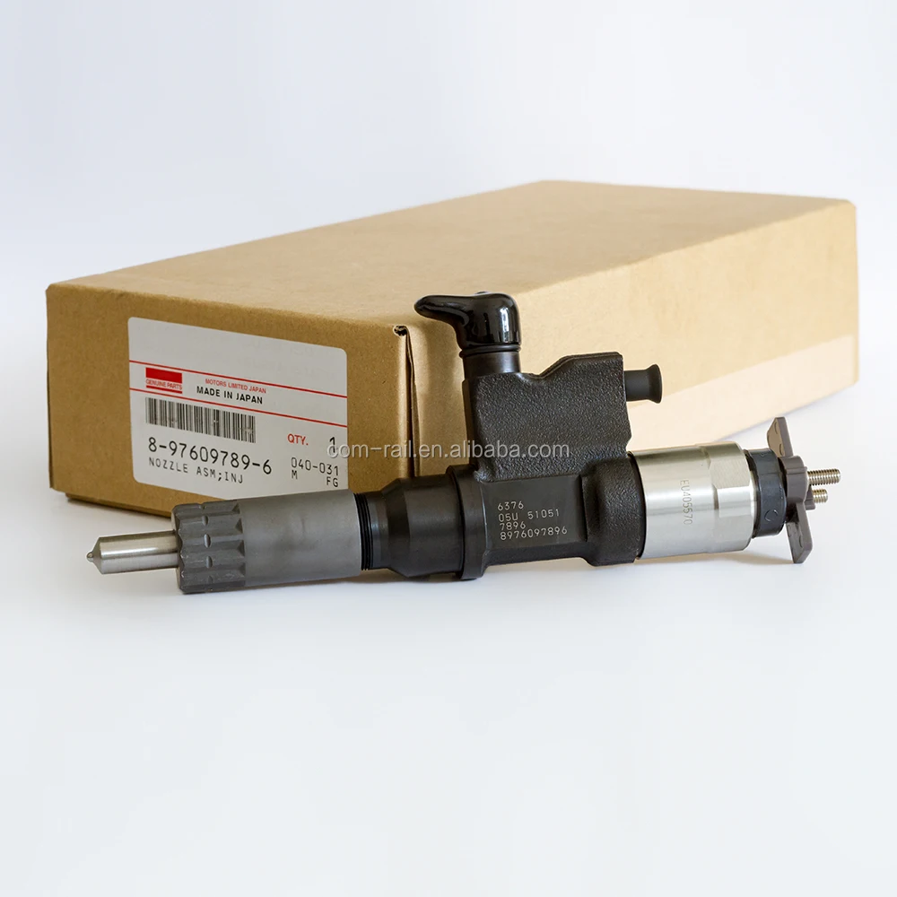 

genuine auto part fuel injector 095000-6376 8-97609789-6 for NPR truck