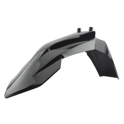 Universal Motorcycle Front Fender Mudguard - High - Quality Plastic Plate (Black)