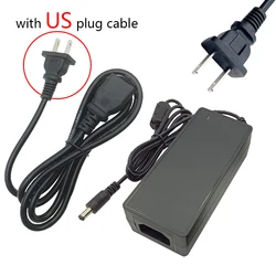 Universal 15V Power Supply Adapter with Multiregional Plugs (UK, AU, US, EU) - Versatile Voltage Support (2A to 6A) - 15V 2A (US plug cable)