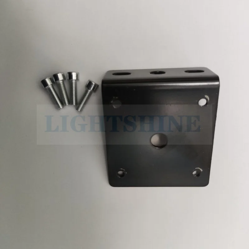 L Metal Plate Led Machine Tool Lamp Accessories Industrial Table Lamps 7 Fornt Shape Iron Bracket Square Base 45mmX45mm