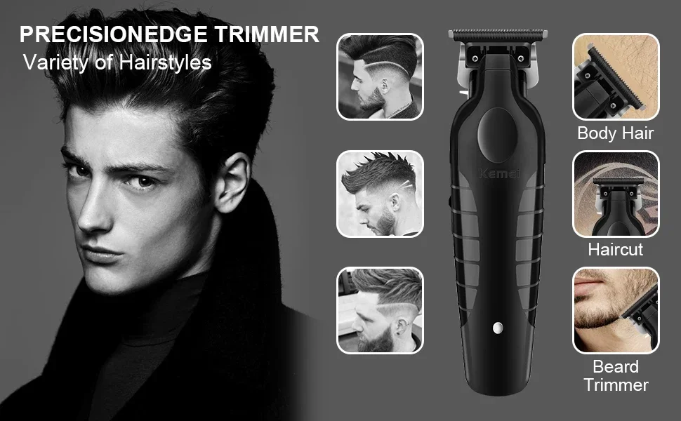 Description Picture 5 of itemKemei Hair Clipper KM-2296 Barber Electric Hair Clipper Set Men's Beard Trimmer Hair Cutting Machine Trimmer