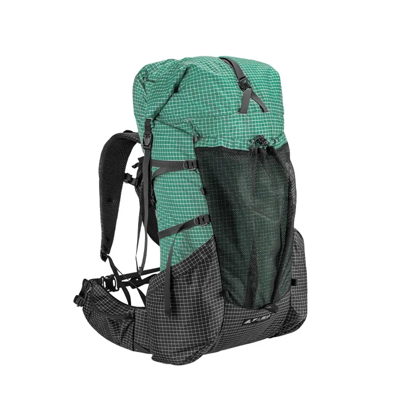 FLAME'S krédo  batoh ultralehký formulovat YUE 45+10L outdoorové tramping kemping  lehoučké cestovní treking batoh muži žena