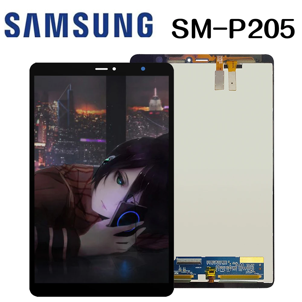 

For Samsung Galaxy Tab A 8.0 2019 P205(3G) SM-P205 LCD Display Touch Screen Digitizer Assembl Replacement