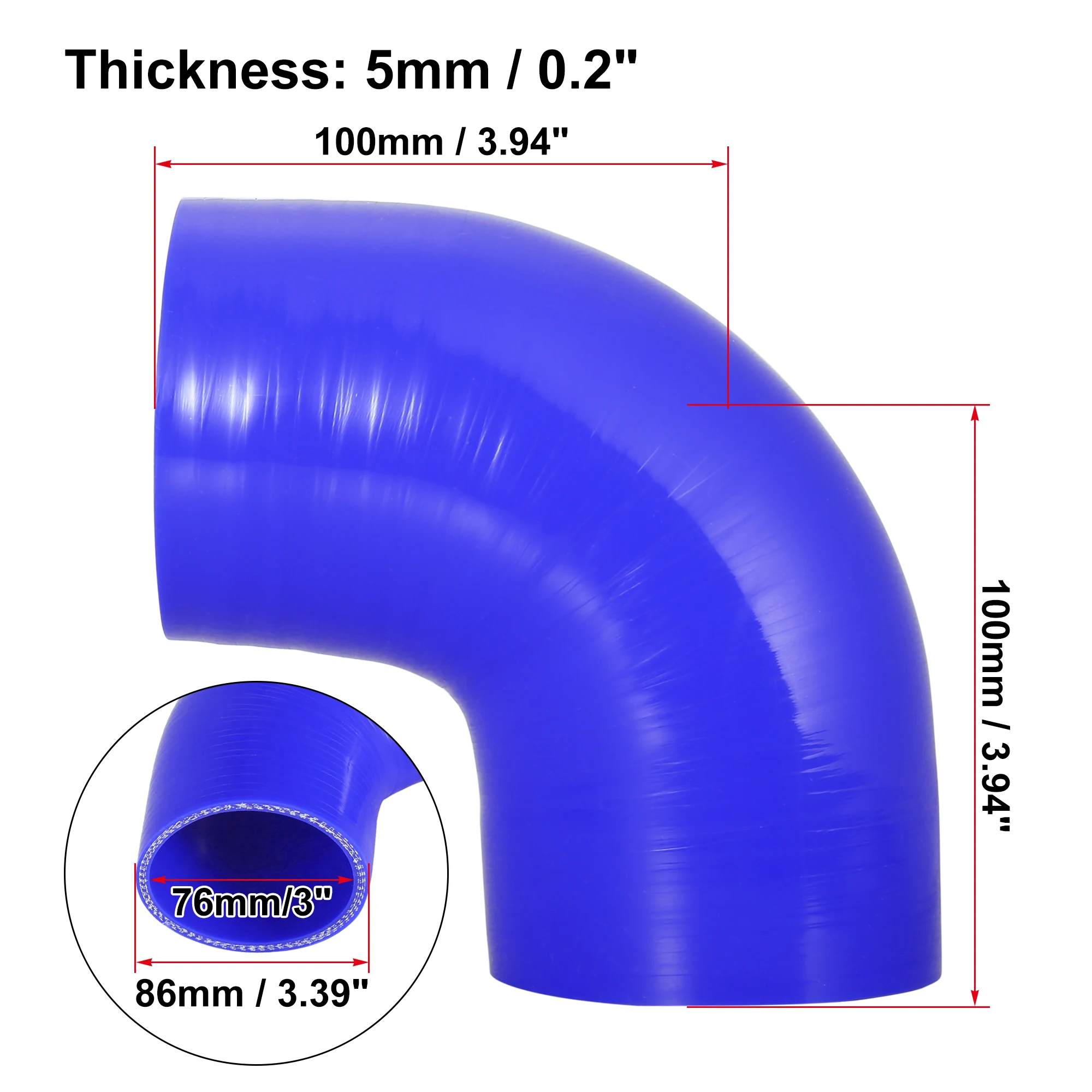 76mm ID Blue