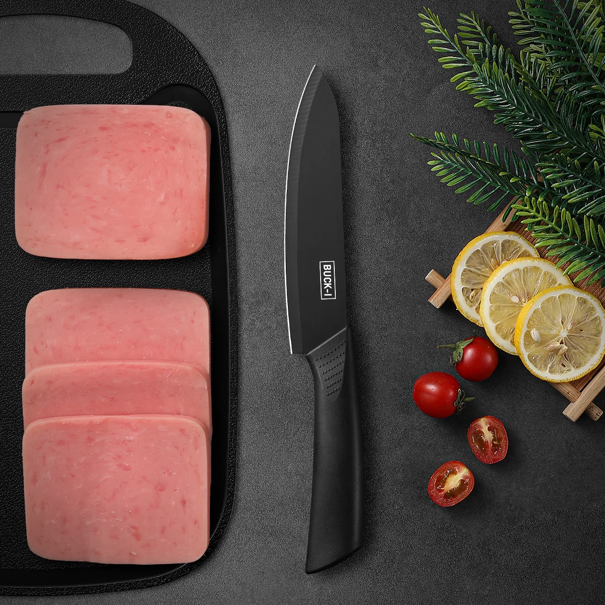 Stainless Steel Kitchen Knives 3pcs-set Household Fruit Knives Tool Sets Cutting Knives Knife Covers