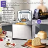 Household Stainless Steel Bread Maker Full Auto Intelligent Dough Fermentation Reservation 19in1 Lcd Toast Machine With a Window 1